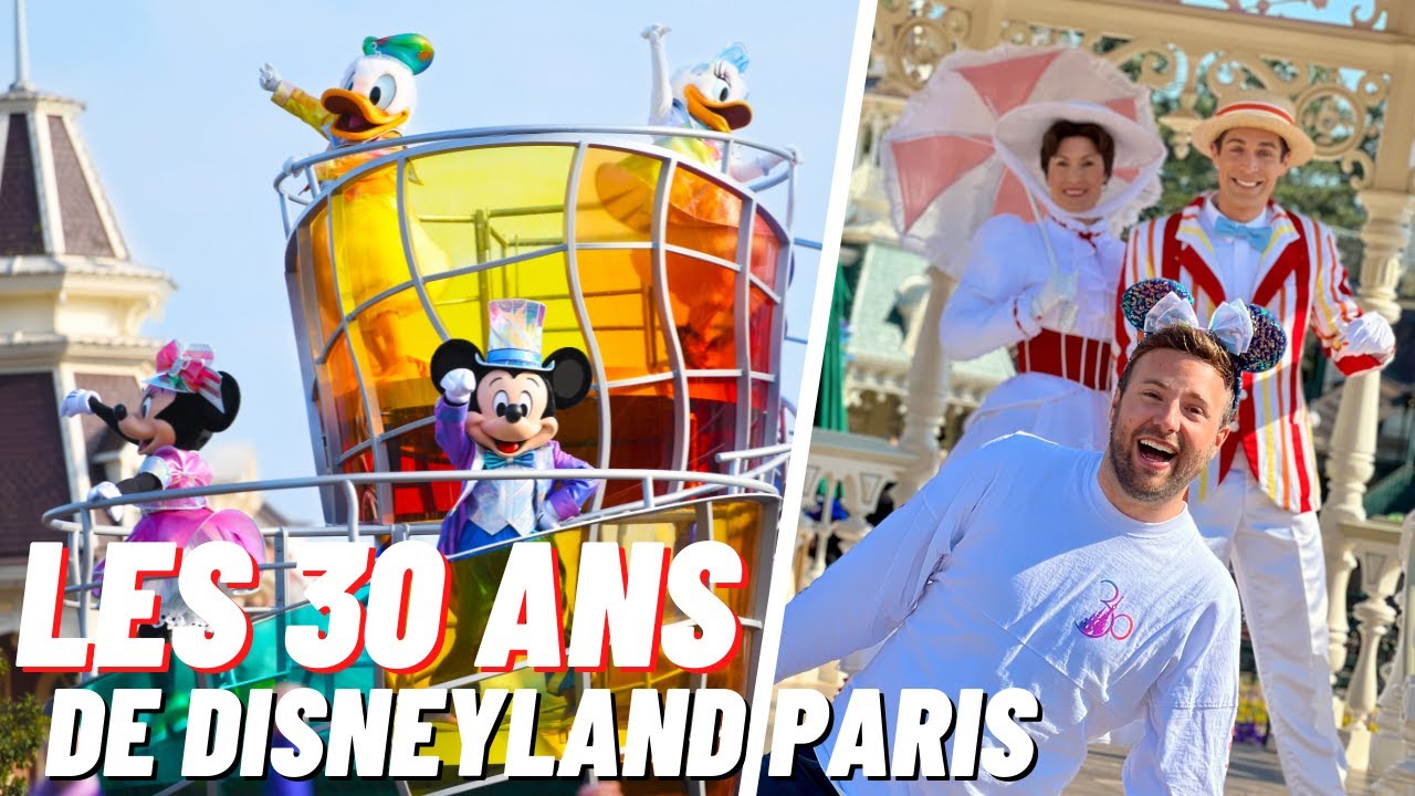 MA PREMIERE JOURNEE POUR LES 30 ANS DE DISNEYLAND PARIS !