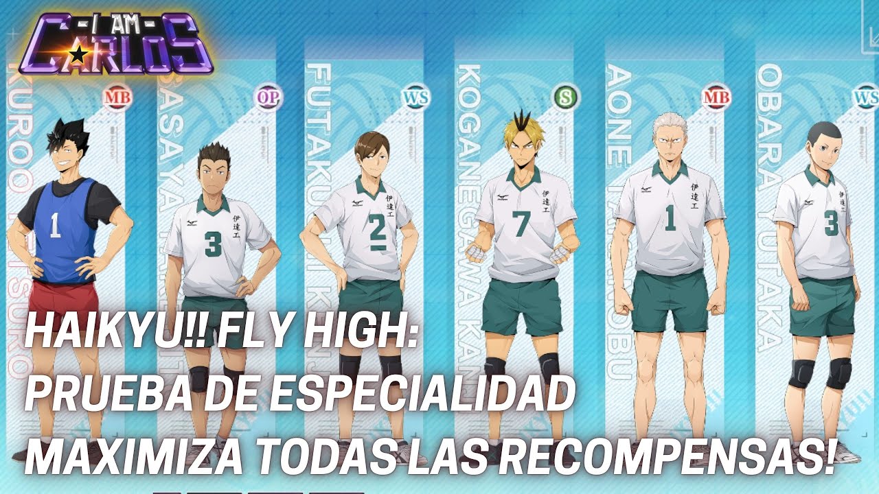 PRUEBA DE ESPECIALIDAD: CUANDO ES RECOMENDABLE SUBIR A DIFICIL, RECOMPENSAS Y ESTRATEGIA! HAIKYU!!