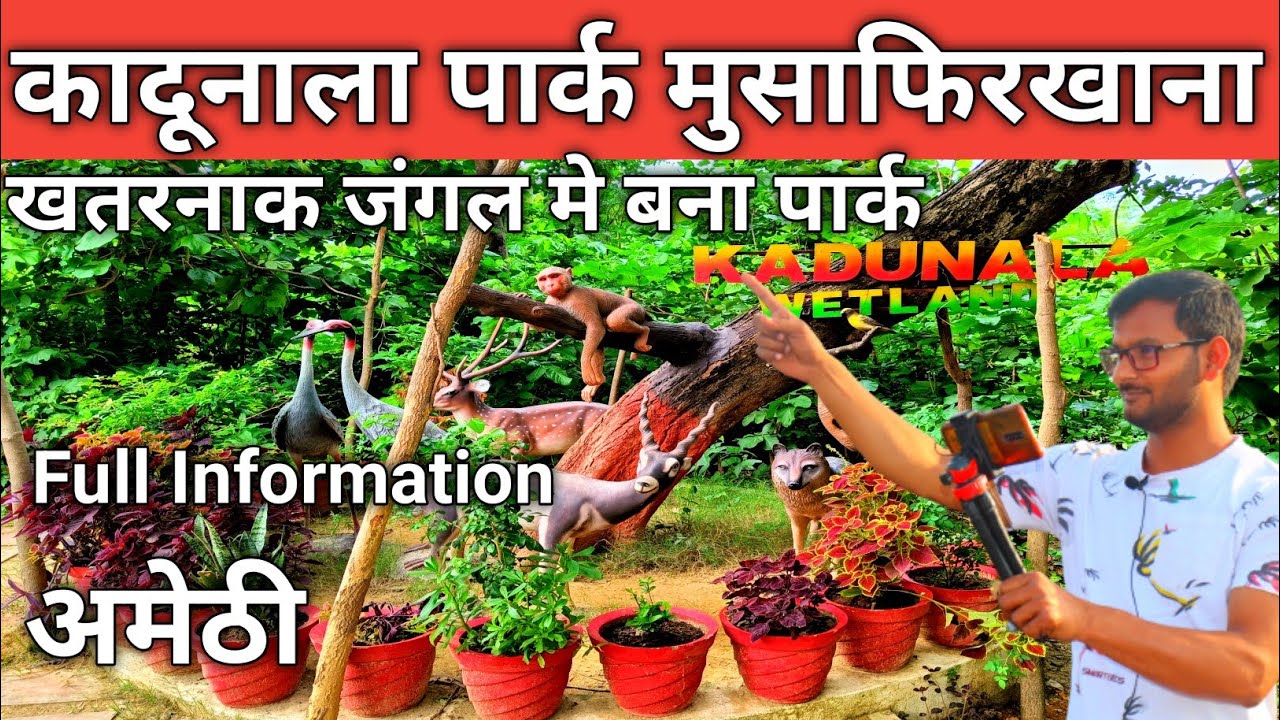 कादूनाला पार्क मुसाफिरखाना || KADUNALA MUSFIRKHANA PARK AMETHI || Kadhunala wetland park