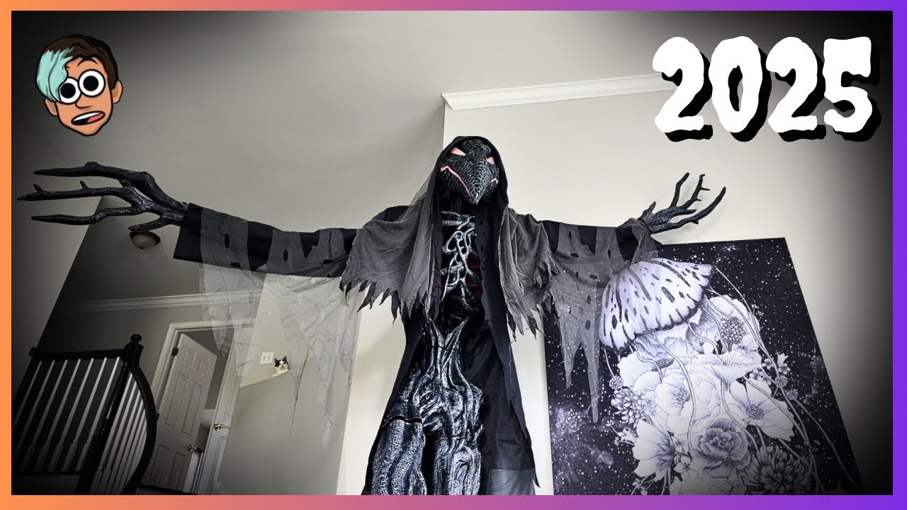 👻Home Depot - 15 Ft GallyCrow Unboxing/Setup!🎃