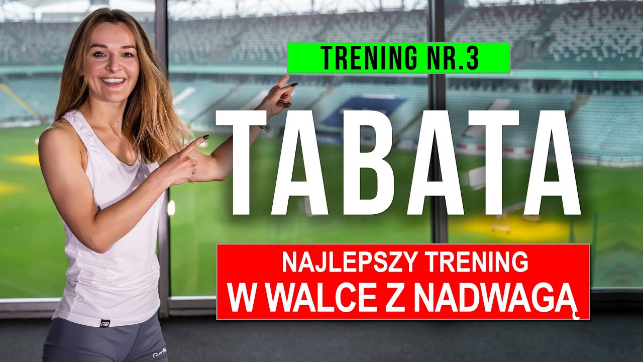Odchudzająca TABATA 🔥 Trening nr.3 Wyzwanie 30-dniowe | Monika Kołakowska