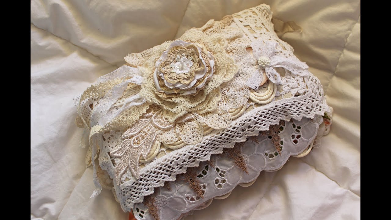 Fabric and Lace Book - Circle Journal 2013