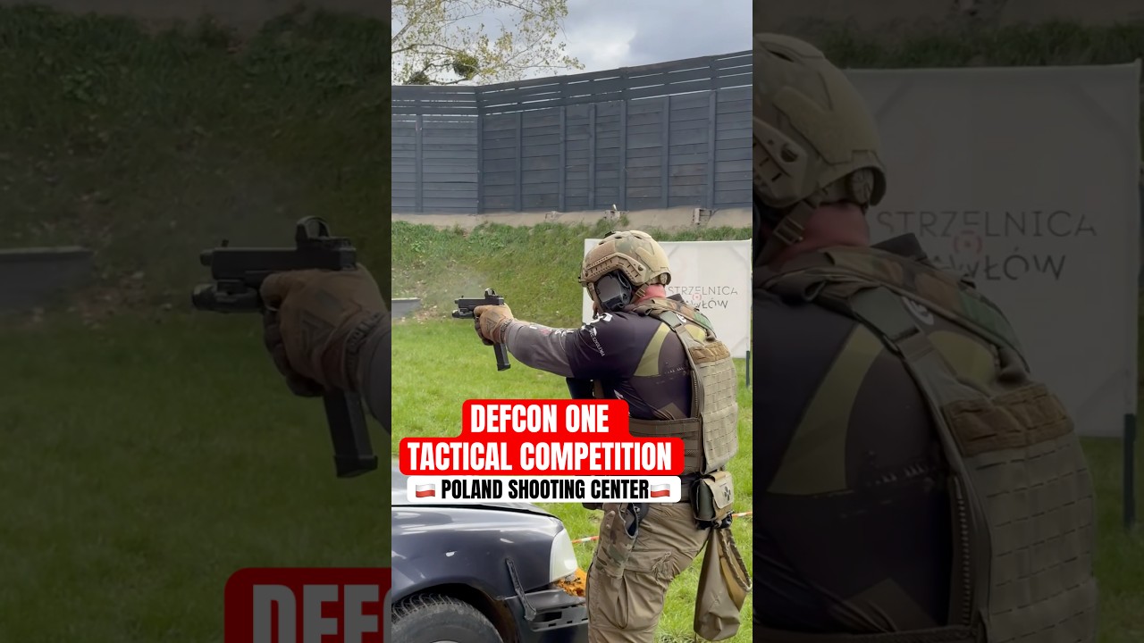 DEFCON ONE Tactical Competion stage car and escape ! #training #poland #polska #match #runandgun