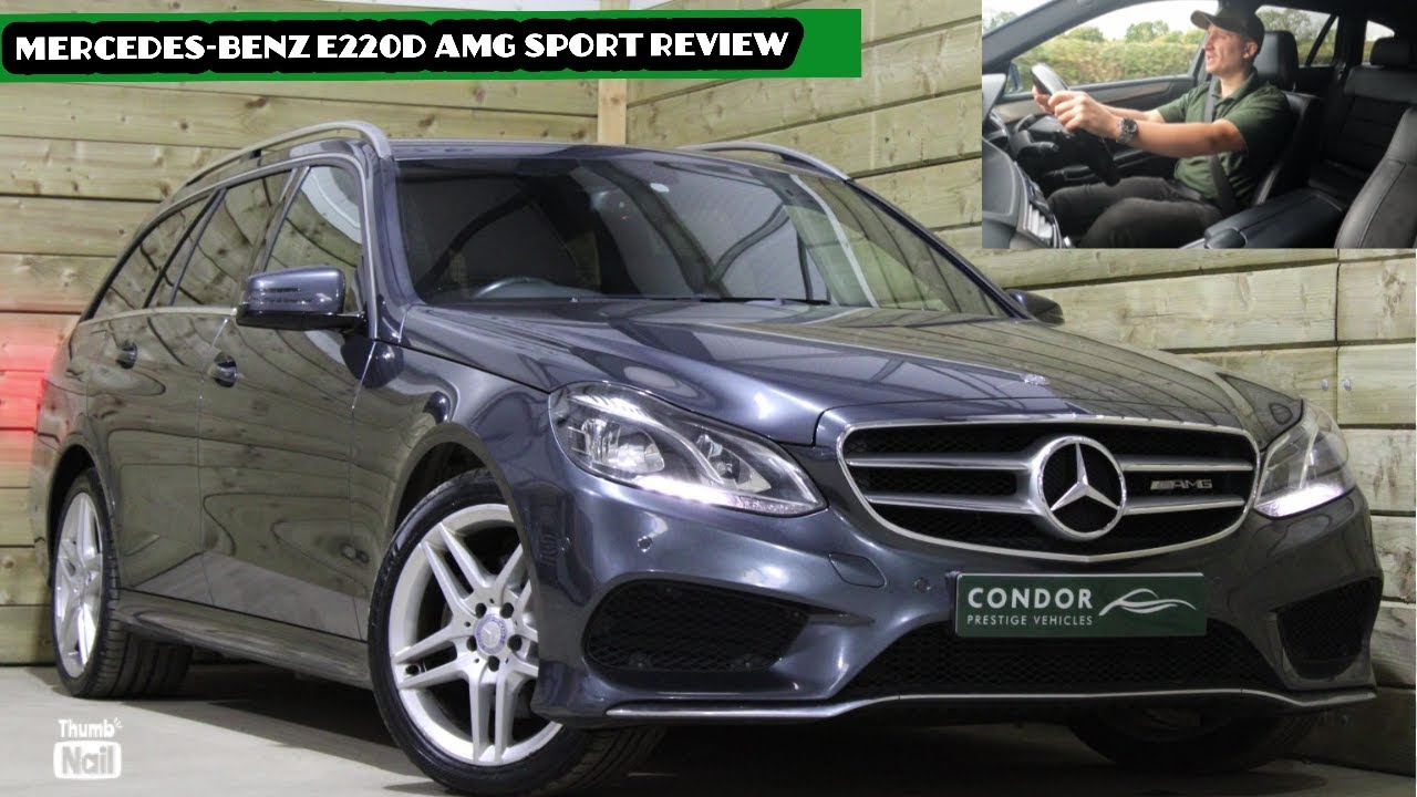 Should you buy a Mercedes-Benz E-Class Estate? (Test Drive & Review of 2014 Mercedes-Benz E220d AMG)