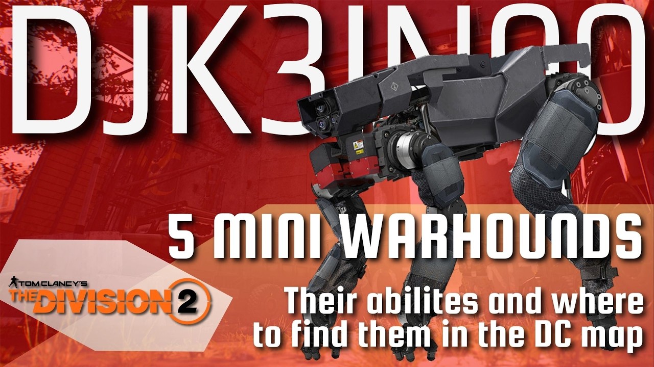 The 5 Mini-Warhounds and their Abilities