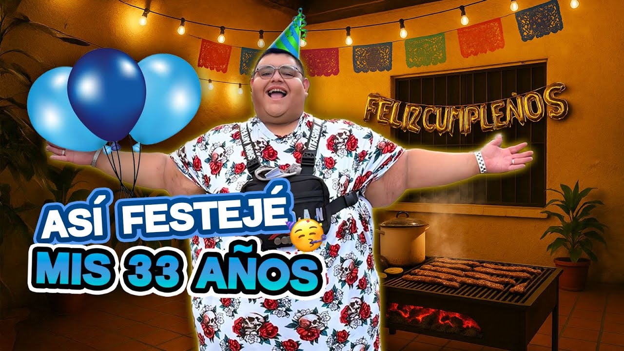 Mi CUMPLE número 33 DIFERENTE, pero LLENO DE AMOR 🥰 - Luisito Delgadoo