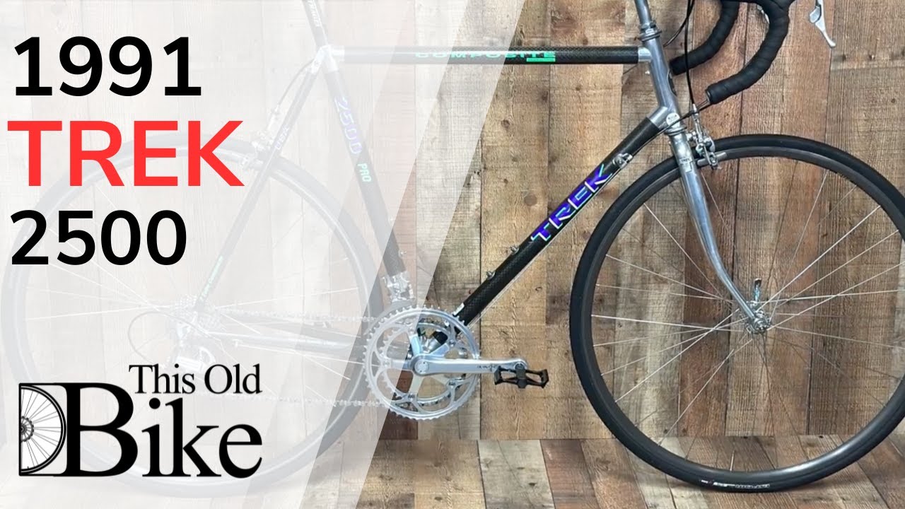 This 1991 Trek 2500 is a TIME CAPSULE! (Dura-Ace Classic)