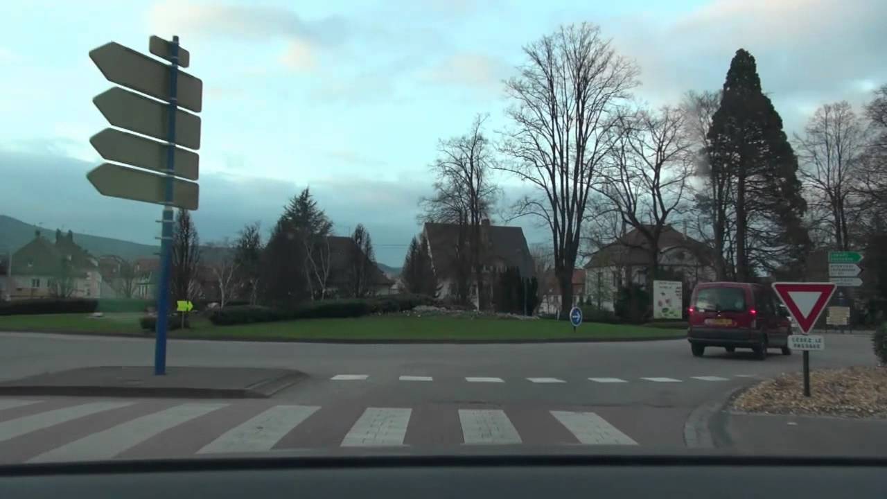 Autofahrt in Weissenburg/Elsass T1 3-2012 carly4711 clips auf Youtube