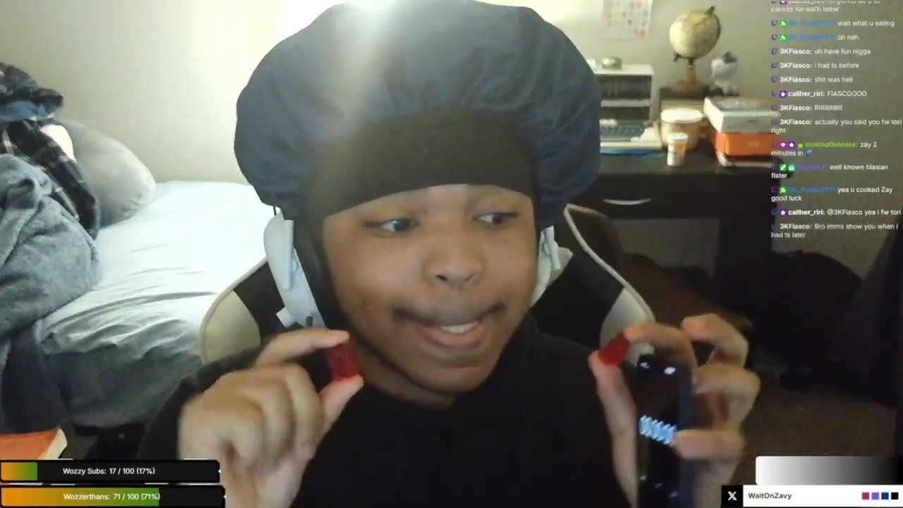 WAITONZAVY EATS TWO GUMMY BEARS 900X SPICIER THAN A JALAPENO!