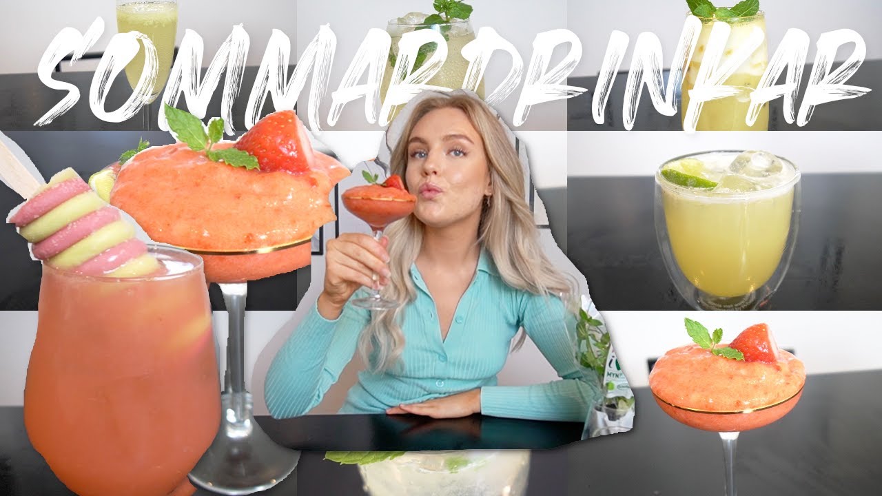 8 SOMMARDRINKAR! Mina alkoholfria favoriter