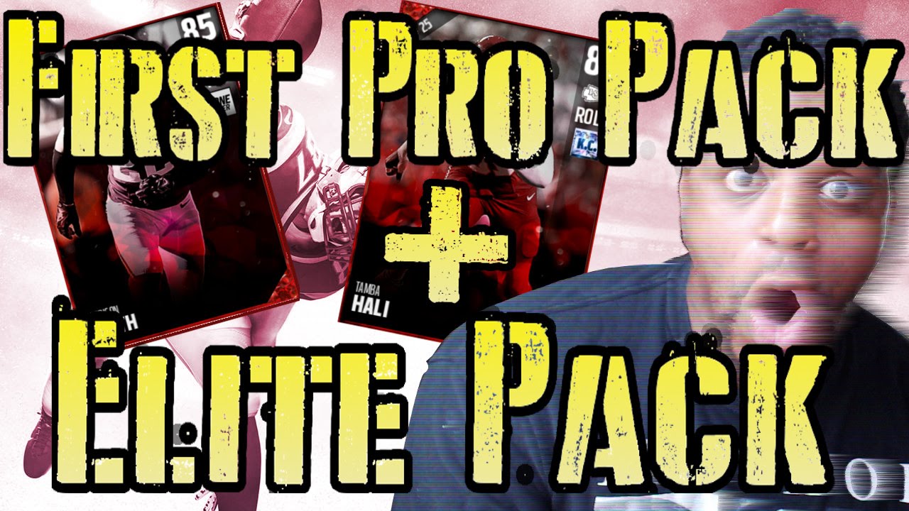 Madden 17 Ultimate Team - VERY FIRST CARD ELITE + Pro Pack & Elite Pack