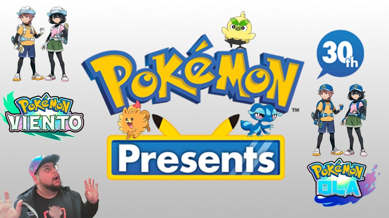 REACCIONANDO AL POKEMON PRESENTS - 2026 - 30 ANIVERSARIO