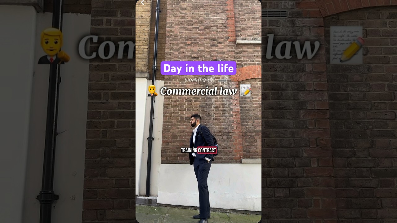 Part 40 | Day in the life of a trainee solicitor working in commercial law 