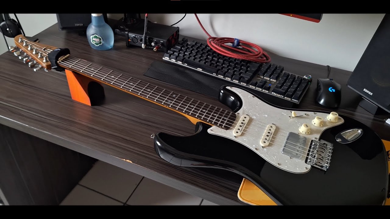 Upgrade Guitarra SX Stratocaster HSS Completo | Projeto Completo