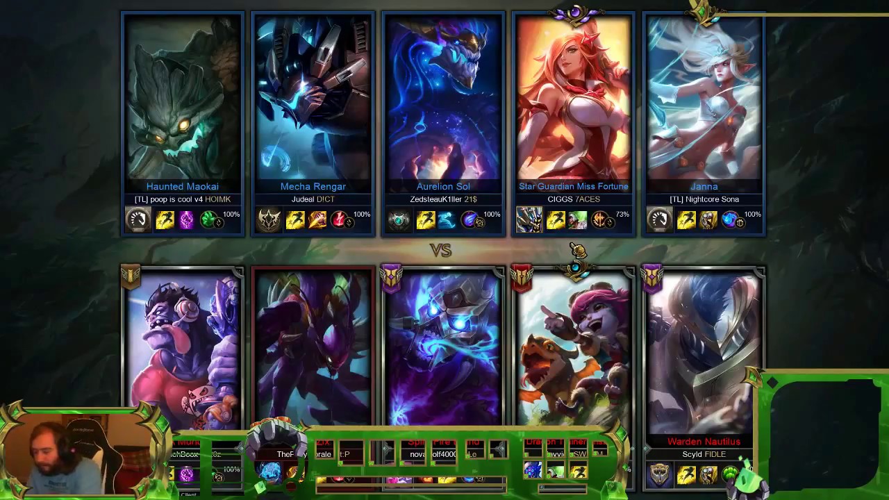 Nova Plays League of Legends 06/05/18