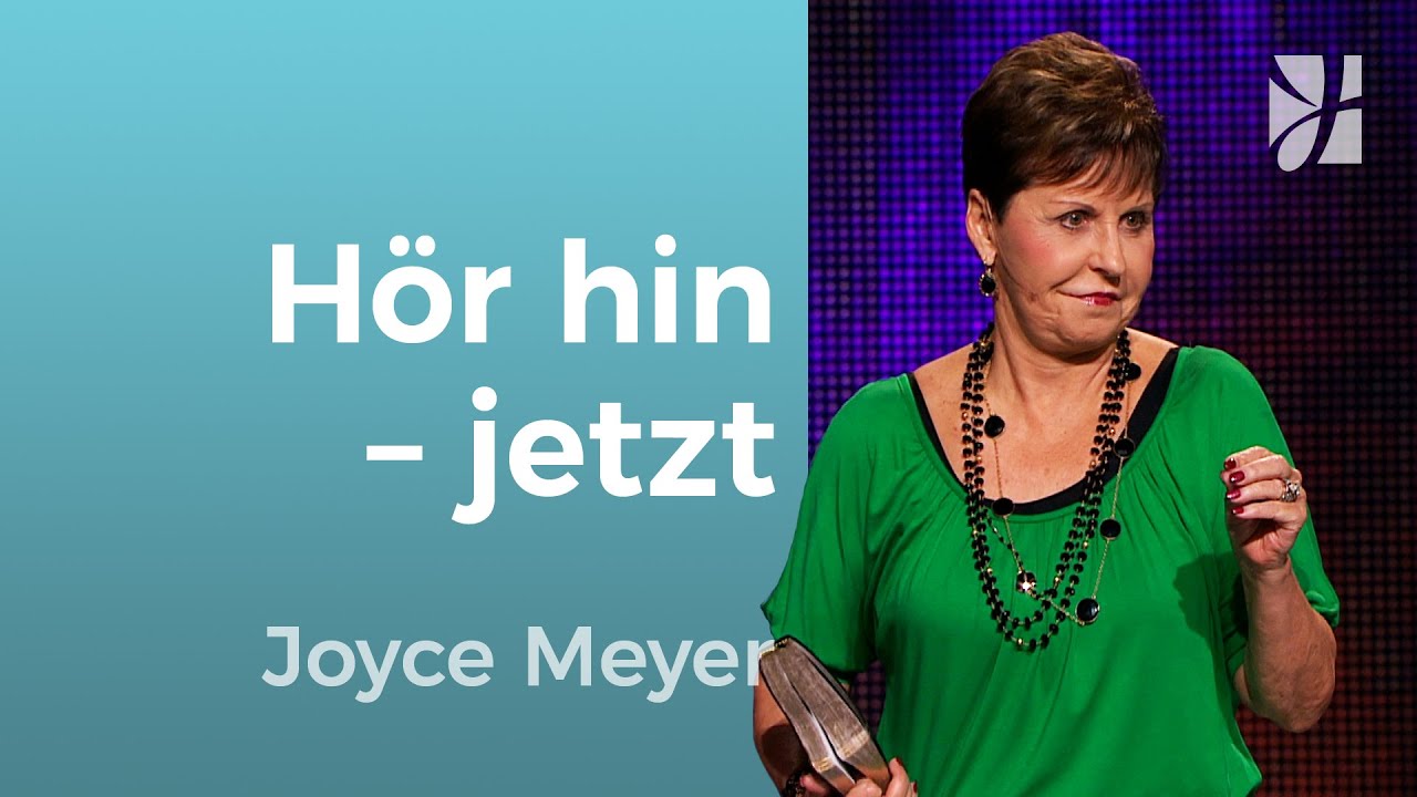 Wie du sensibel wirst für die FÜHRUNG des Heiligen Geistes 🕊️ – Joyce Meyer – Gott begegnen
