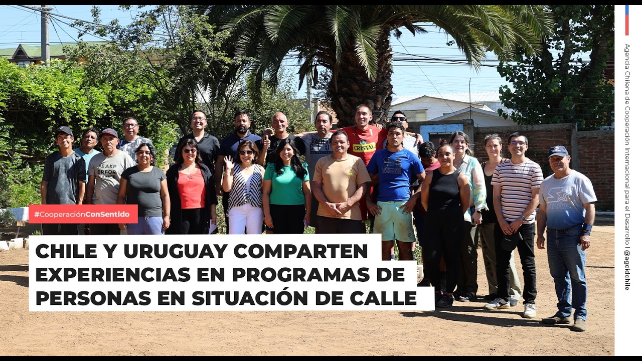 Chile y Uruguay comparten experiencias en Programas de Personas en situación de calle