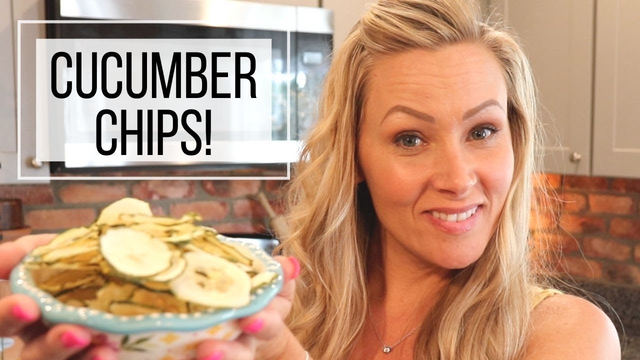 Dehydrated Salt & Vinegar Cucumber Chips 🥒 || Preserving the Last of the Cucumbers!