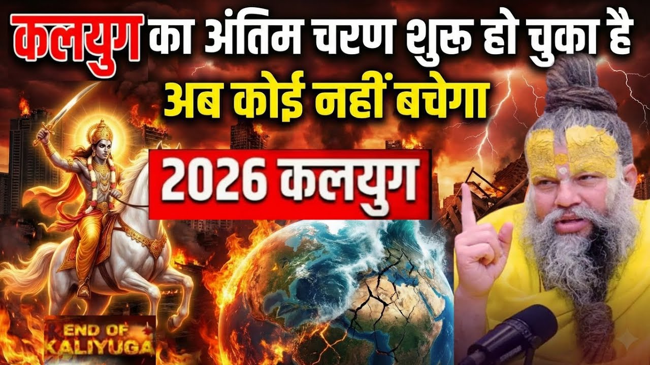2026: कलयुग का अंतिम चरण | शास्त्रों में लिखी वो सच्चाई जिसे जानकर रूह काँप जाएगी |premanand mahraj 