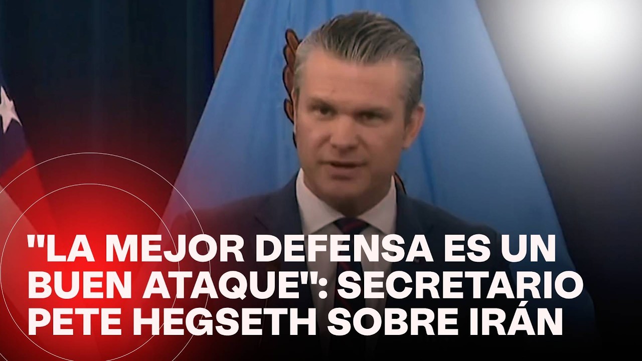 Hegseth descarta prolongar la guerra y dice que el futuro político de Irán corresponde a su pueblo