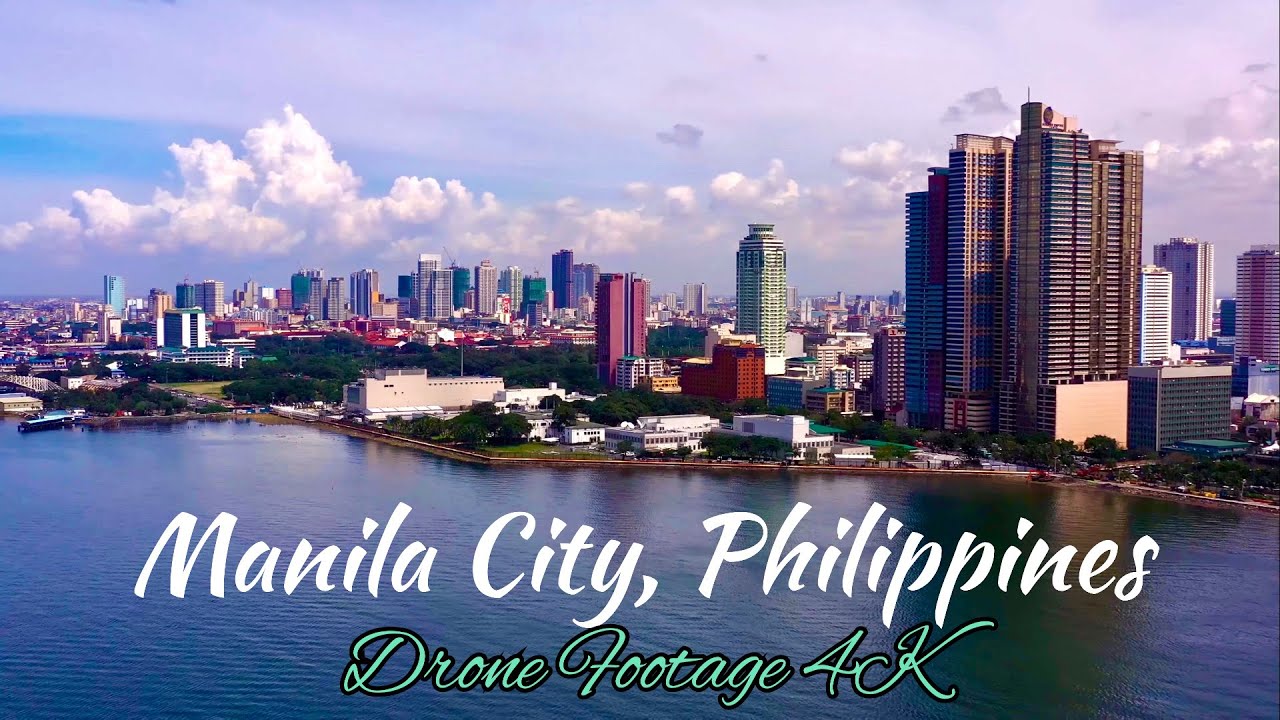 Manila City drone | Manila Philippinese 4k drone