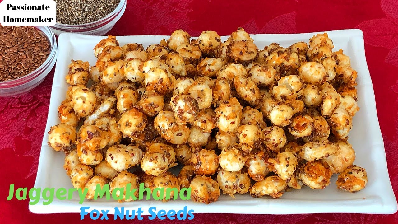 Sweet Pool Makhana - ఆరోగ్యమైన తామరగింజల స్వీట్ | Foxnut Recipe | Easy & Healthy Snacks For Kids