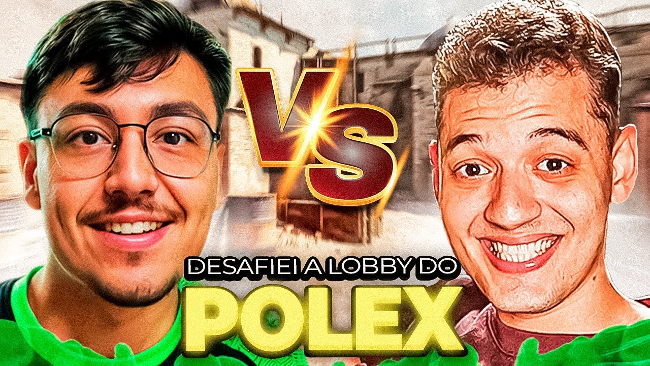 O dia que ENFRENTEI um dos MAIORES YOUTUBERS de CS:2... (botei o polex pra mam@r ?!) 🔥