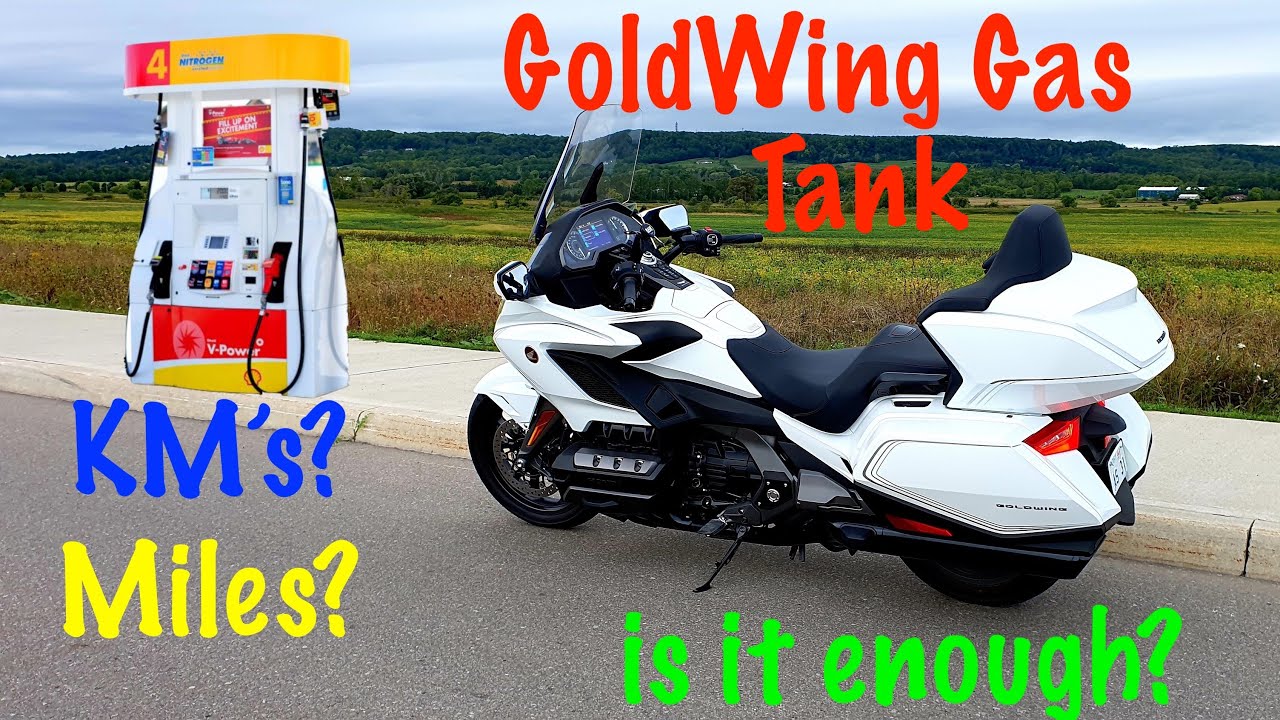 How far will the 2018+ Honda Goldwing take you on a full Gas Tank | 5 Months Review