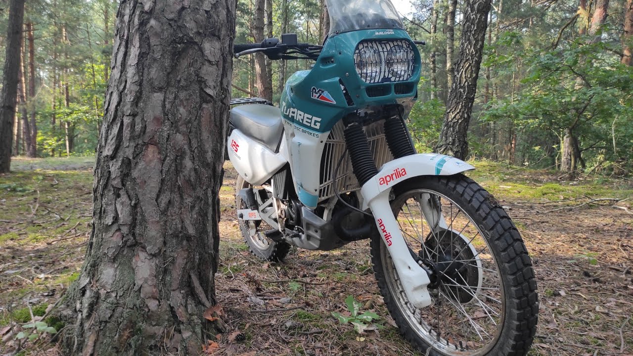 Hitting 9k RPM on Aprilia Tuareg 125