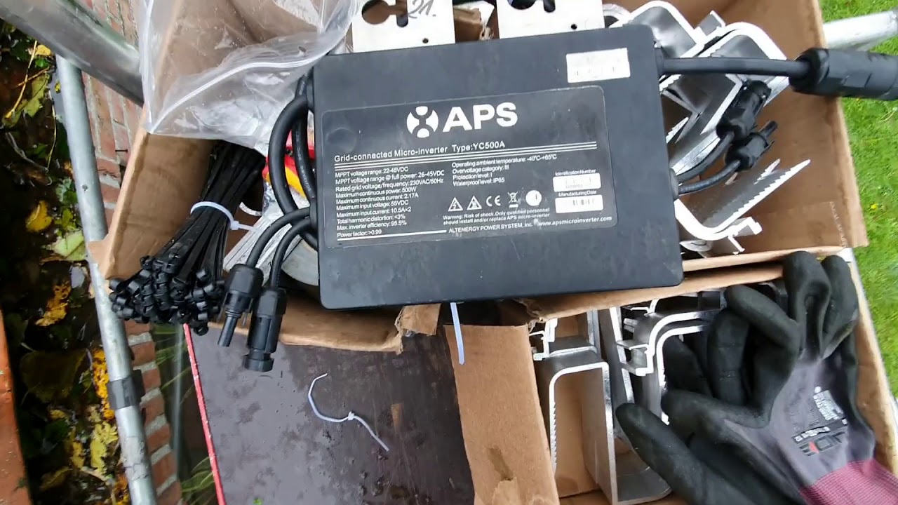16 zonnepanelen bijplaatsen met APsystems YC500A micro omvormers!🌱