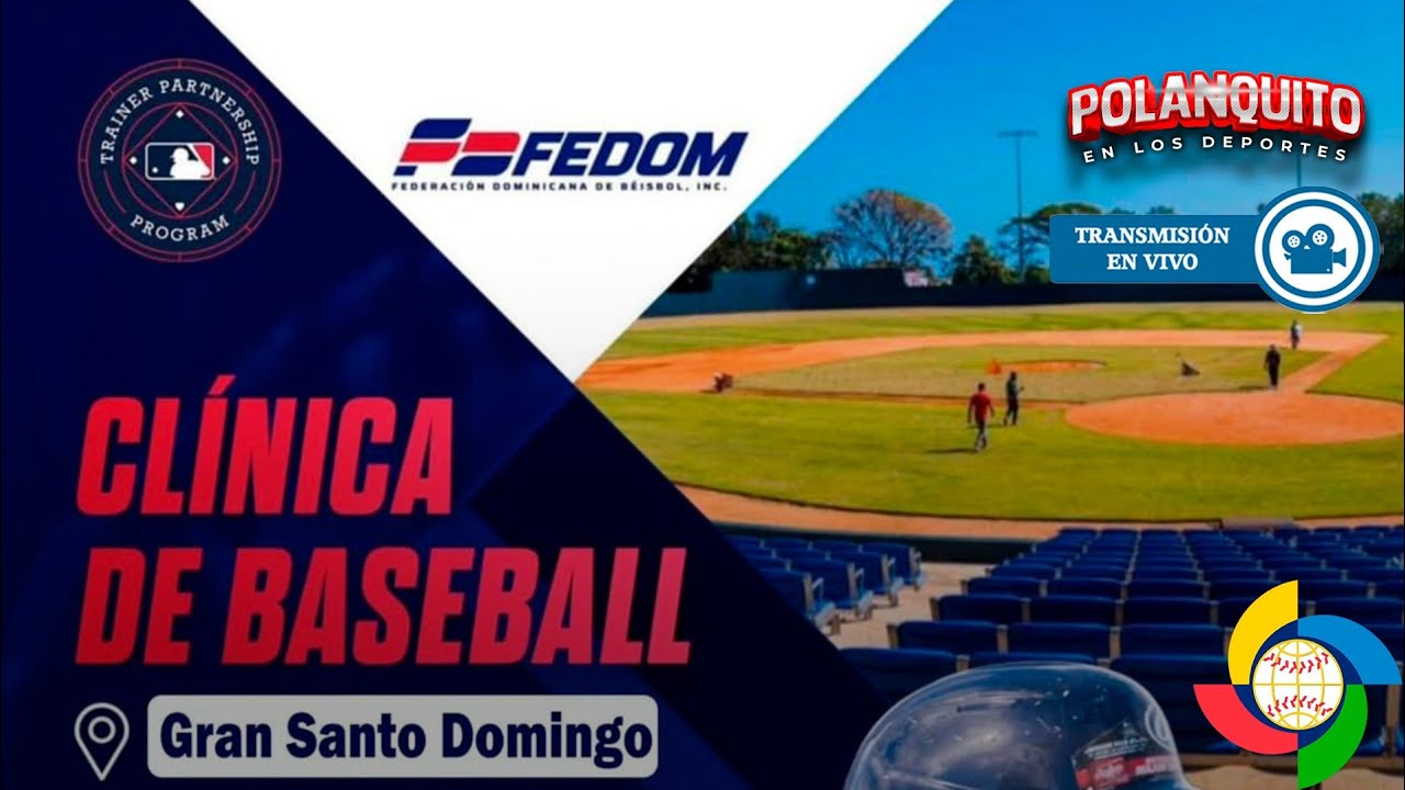 CLÁSICO MUNDIAL DE BÉISBOL | CLÍNICA DE BASEBALL | 🔵🔴⚪️ | 🇩🇴 | #estadioquisqueya 🏟 | #envivo 🚨
