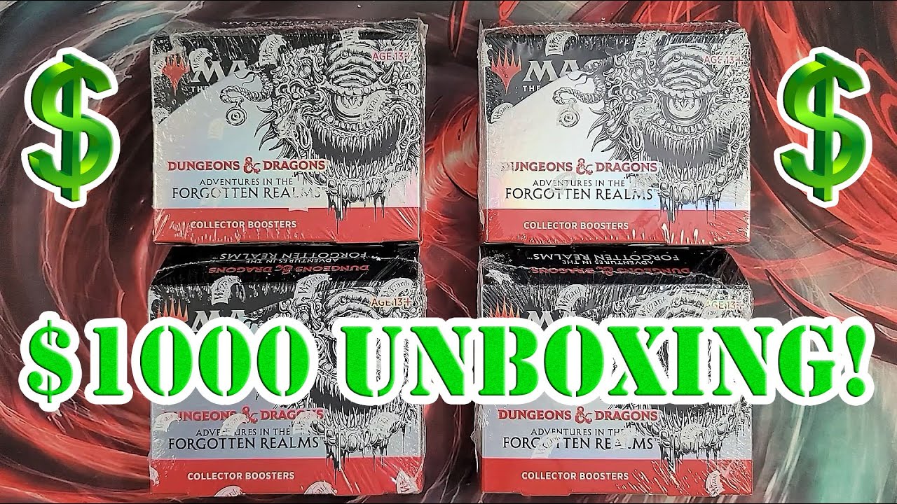 $1000 MTG Opening Adventures in the Forgotten Realms