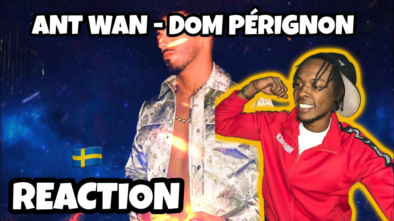 AMERICAN REACTS TO SWEDISH DRILL RAP! Ant Wan - Dom Pérignon (ENGLISH LYRICS)