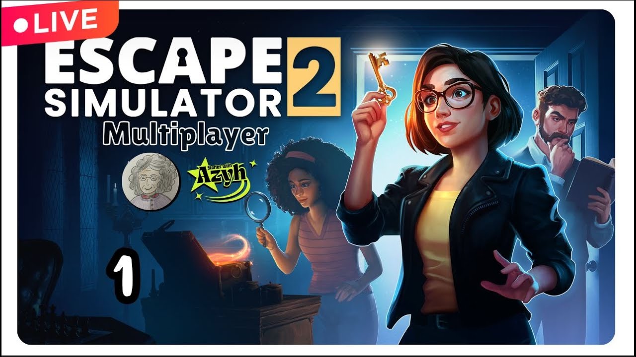 Let's Play Escape Simulator 2 with Azyh
