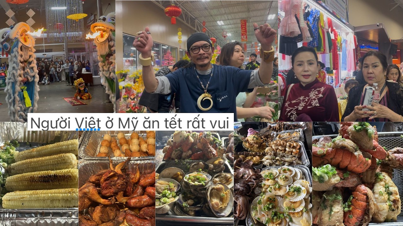 Người Việt hải ngoại  Grand  prairie tx  ăn tết 2026 rất vui ❤️🥰👍# 692