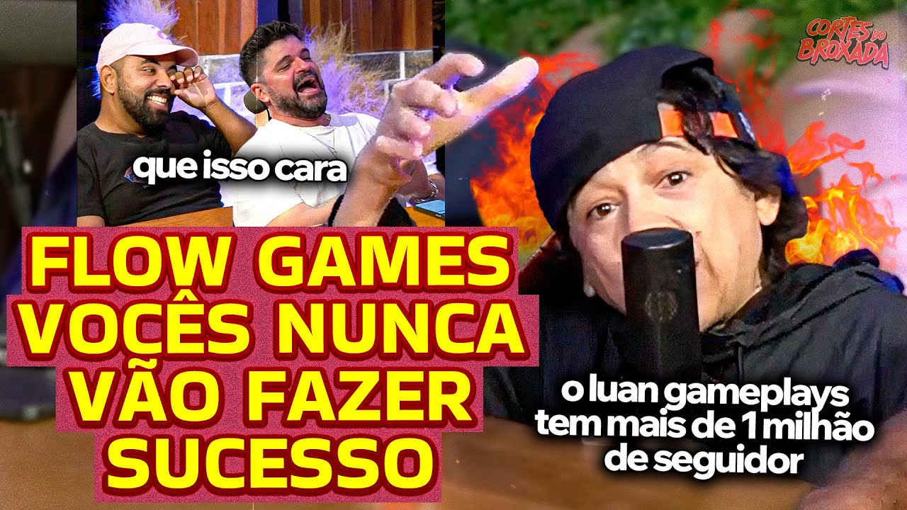 RONALDINHO se REVOLTA DEFENDENDO LUAN GAMEPLAYS no FLOW GAMES