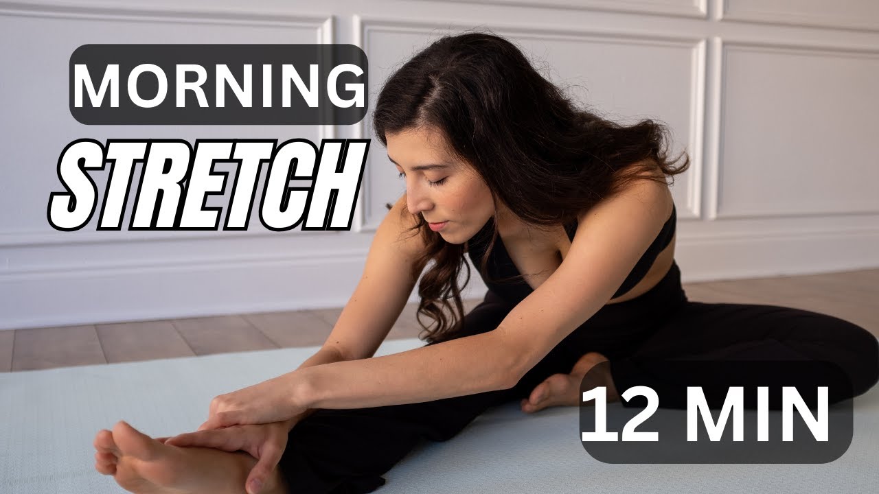 12 MIN Morning Stretch Follow-Along To Help You Start Your Day and Feel Good