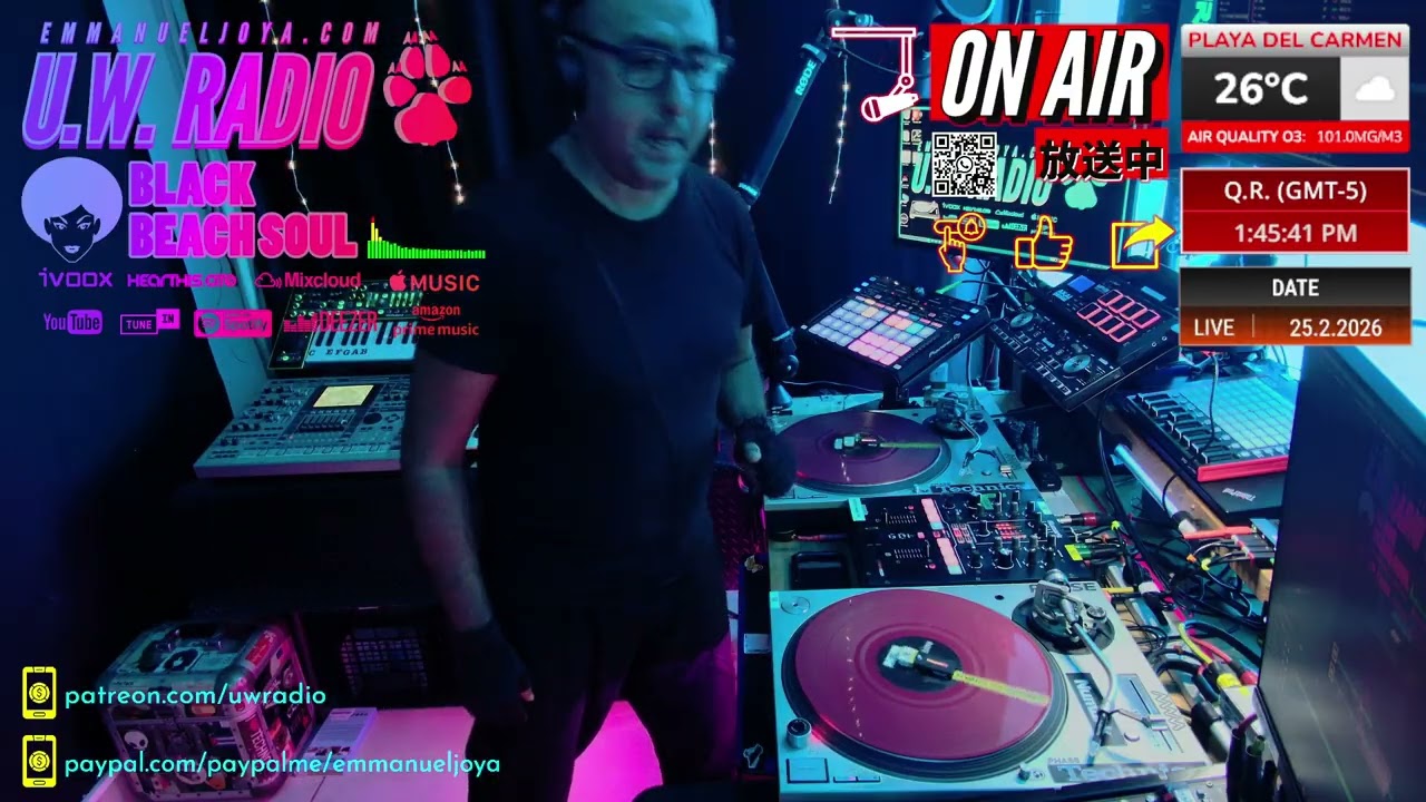 DRUM & BASS - 25/02/2026 - UW RADIO VOL 09 - CANCUN - PLAYA DEL CARMEN- TULUM
