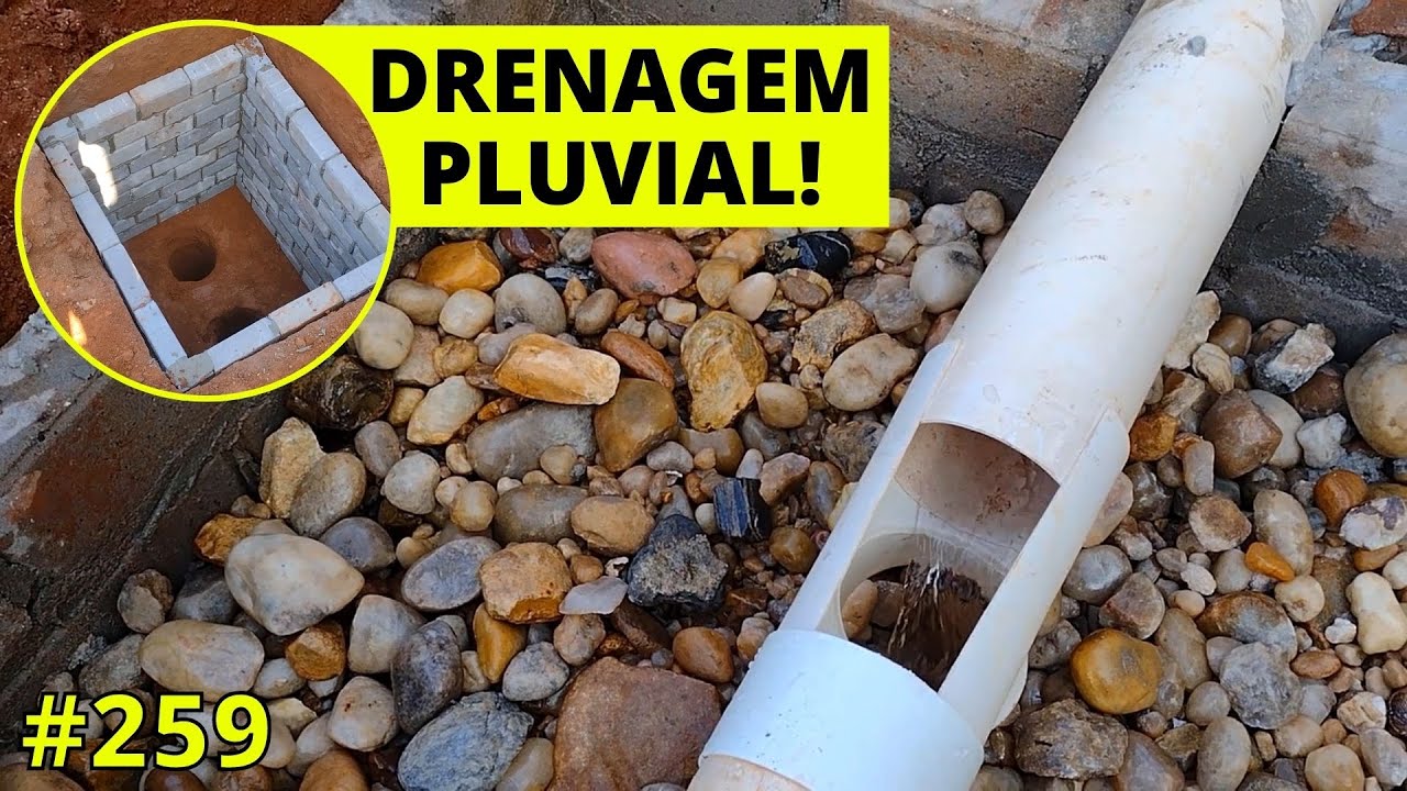 #259- Como fazer um POÇO DE DRENAGEM (Água Pluvial)