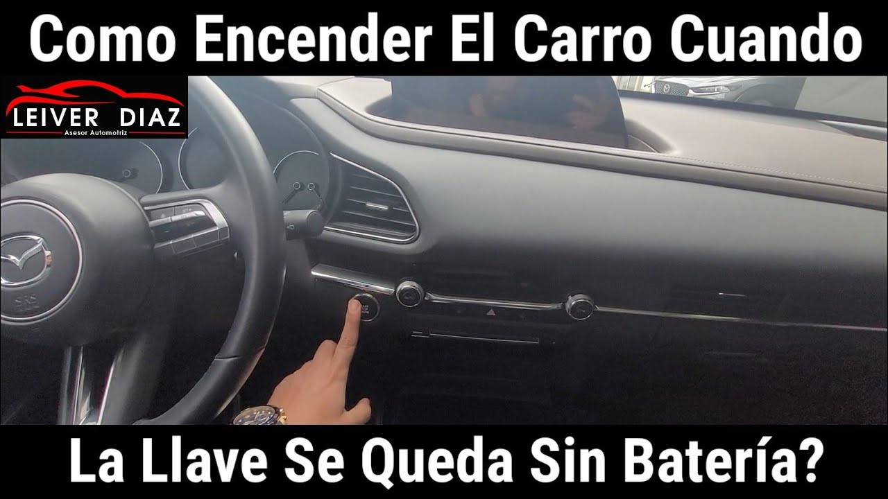Como Encender El Carro Si La Llave Se Queda Sin Bateria?