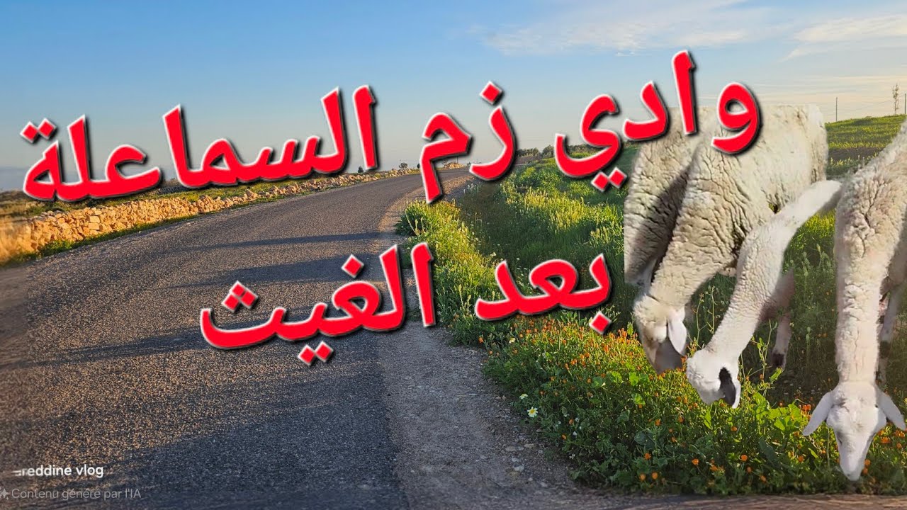شاهد كيف أصبحت السماعلة وادي زم بعد الأمطار الخير  2025 #ouedzem #maroc2025