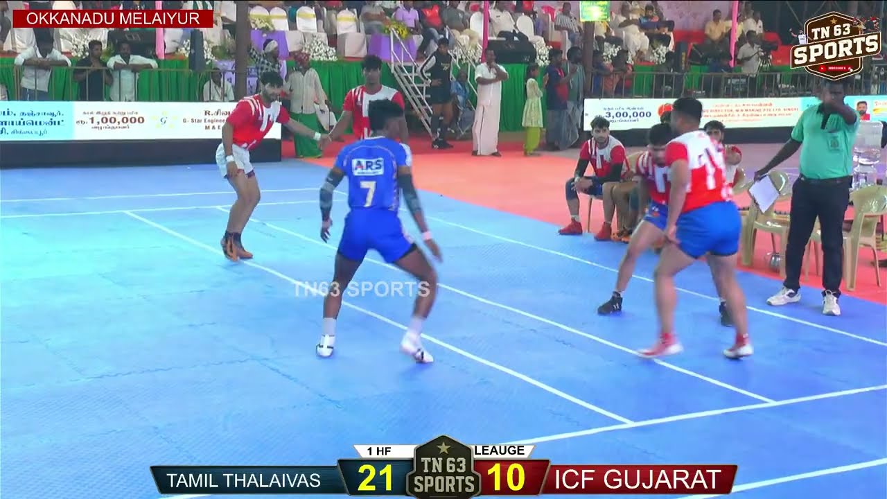 LG-TAMIL THALAIVAS {VS} ICF GUJARAT-MEN'S KABADDI  TOURANMENT 2026-#OKKANADU MELAIYUR