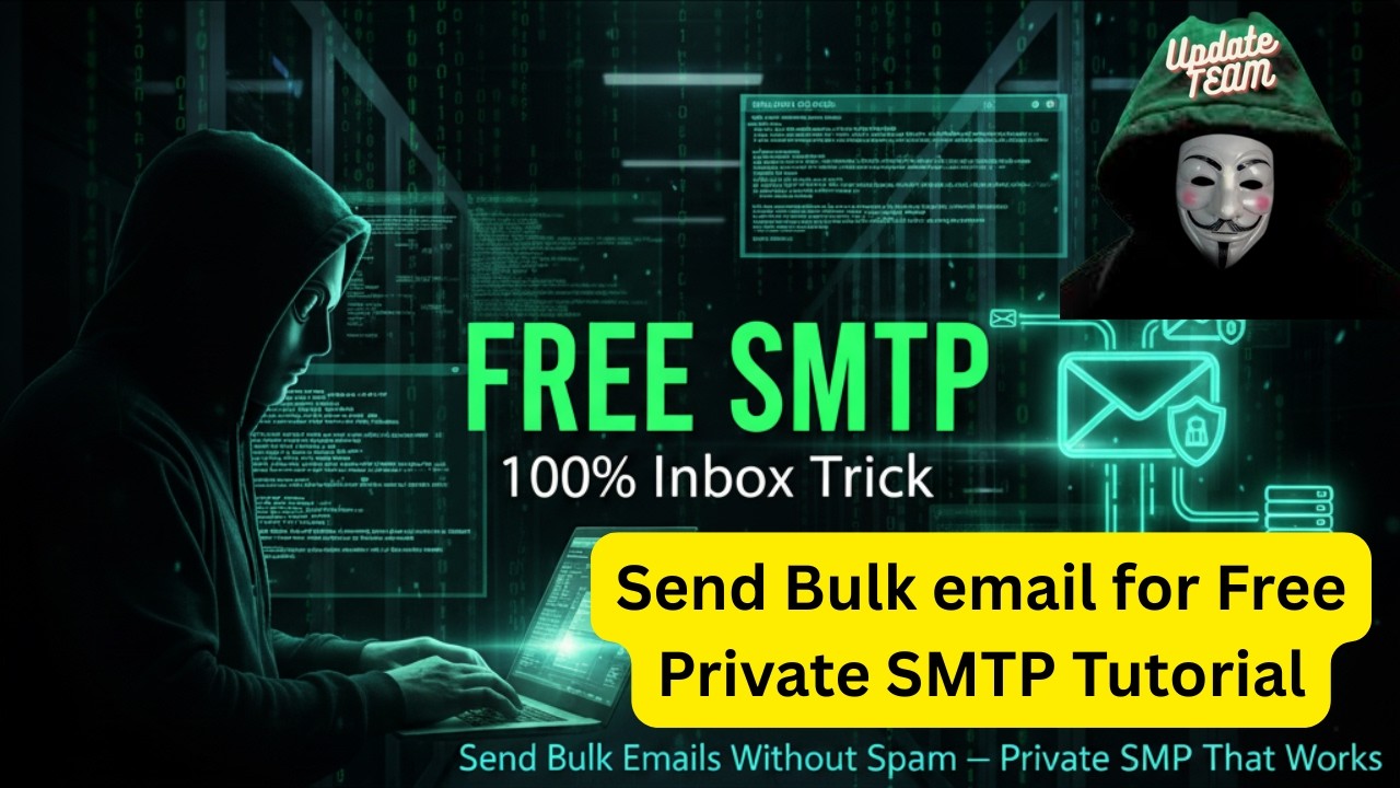 Free SMTP Setup Tutorial &ndash; Send Unlimited Bulk Emails That Inbox
