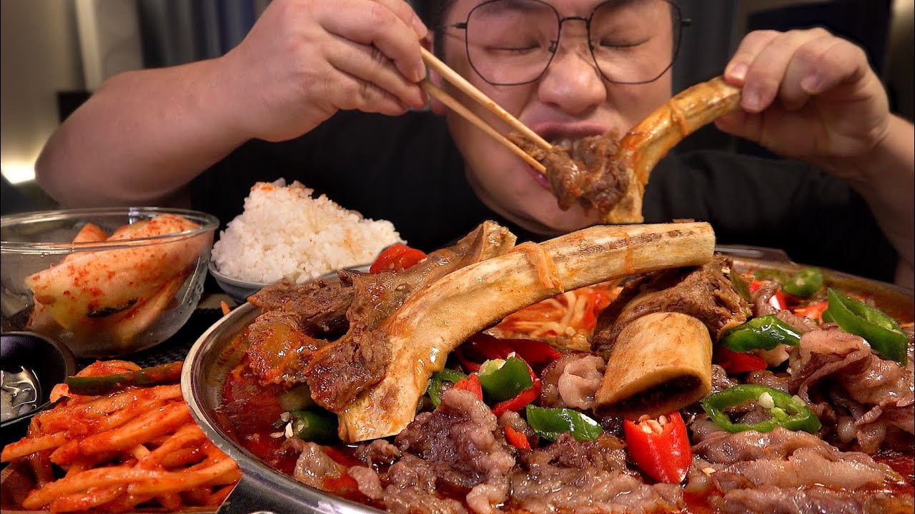 왕갈비 짬뽕 먹방 차돌박이 짬뽕 인가 물이라도올리세요 빨리 레전드먹방 jjamppong mukbang Legend koreanfood eatingshow asmr