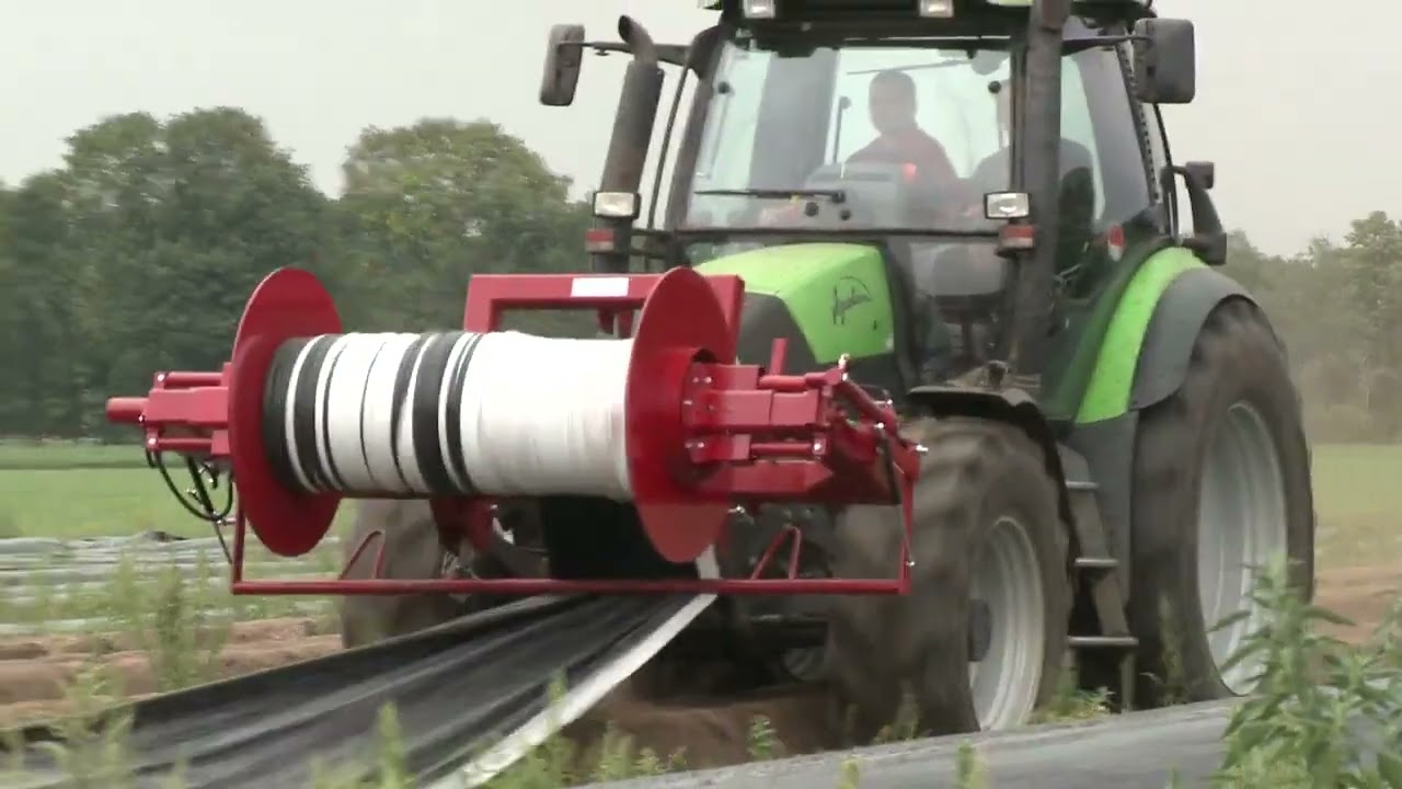 Enrouleuse plastique Böckenhoff pour les asperges
