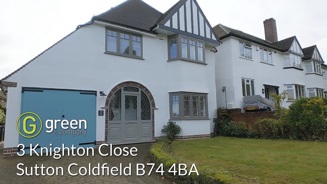 Virtual tour - Video tour of house - 3 Knighton Close, Sutton Coldfield, B74 4BA