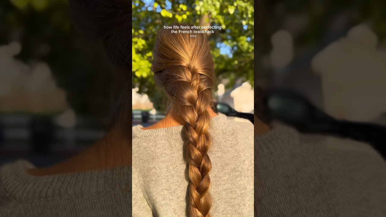 it&rsquo;s finally braid season 🍂✨🫶  #hairstyle