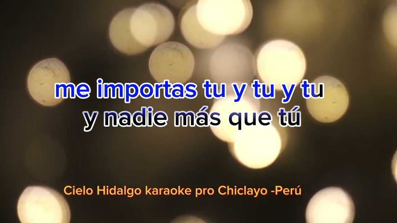 piel canela versión mujer karaoke