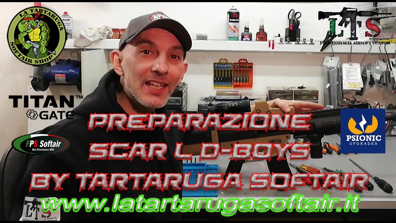 Scar L D Boys Psionic & Titan LTS - By La Tartaruga Softair
