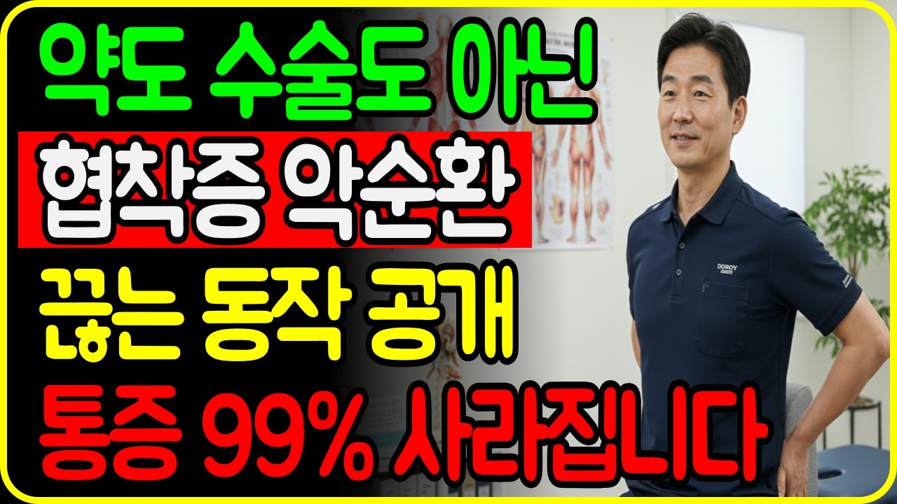 척추관협착증에 반드시 꼭 해야하는 운동 4가지!!｜이 운동만 하면 협착증 99% 사라집니다